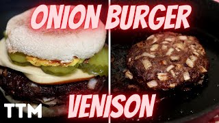 How to make an Onion Burger in the Air Fryer Oven ~ Easy Cooking
