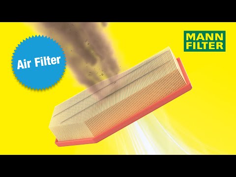 What are the benefits of premium air filters from MANN-FILTER?