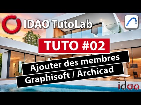 IDAO Tuto#02 Portail Société Graphisoft - Ajouter des membres