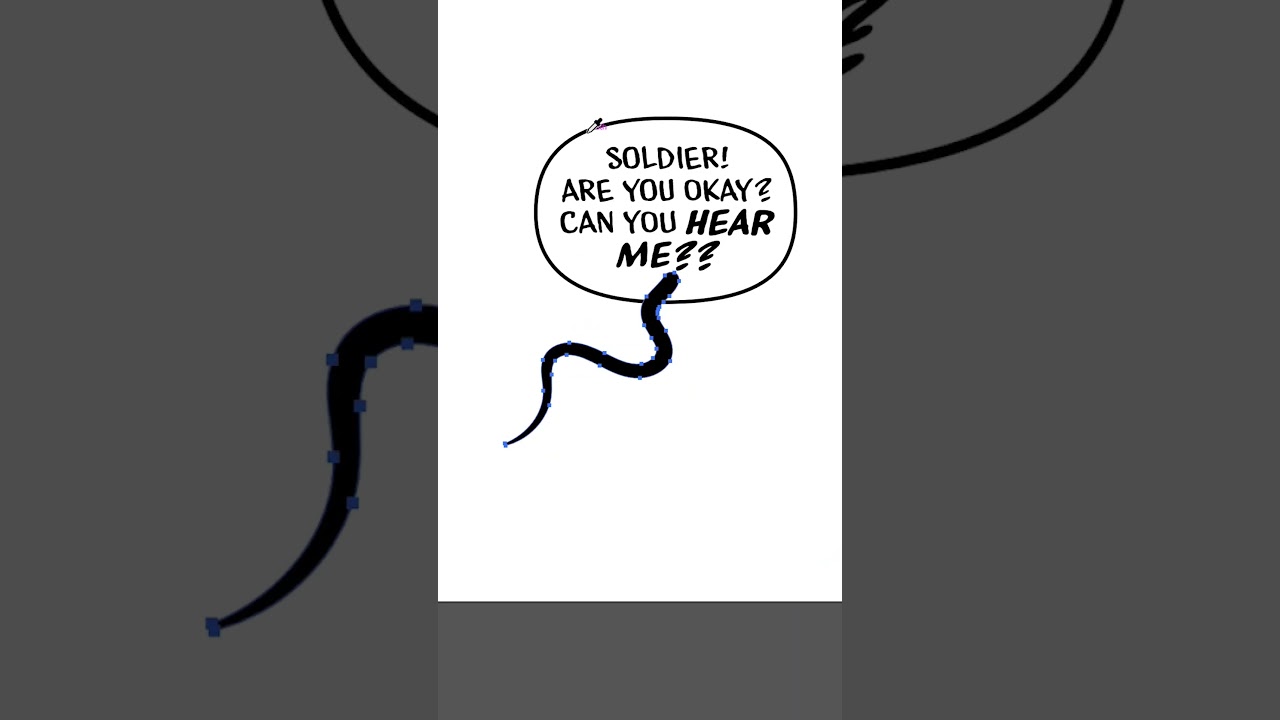 You'd need the context of art to sell this but here's a start! #comics #manga #graphicdesign #artist