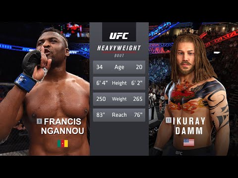 Francis Ngannou - Heavyweight Division Career Mode - EA Sports UFC 3 - Pro Difficulty - Episode 6