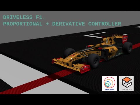 Autonomous F1. Proportional + Derivative controller