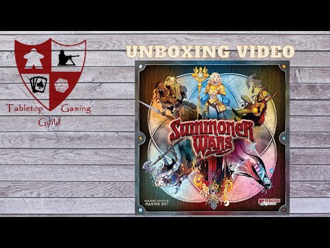 Summoner Wars Second Edition Board Game Unboxing