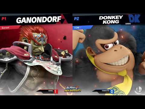 Smashfest #52: Sorool (Ganondorf) vs. Thomas446 (Donkey Kong) - LQ