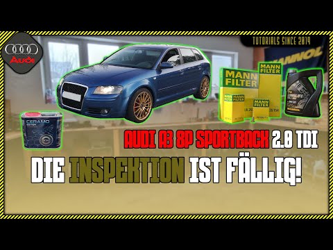 Audi A3 8P 2.0 TDI - Service / Inspektion / Wartung