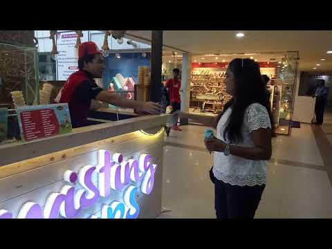Revenge taken on turkish icecream boy....👻😂😂#fun@vizag cmrcentral