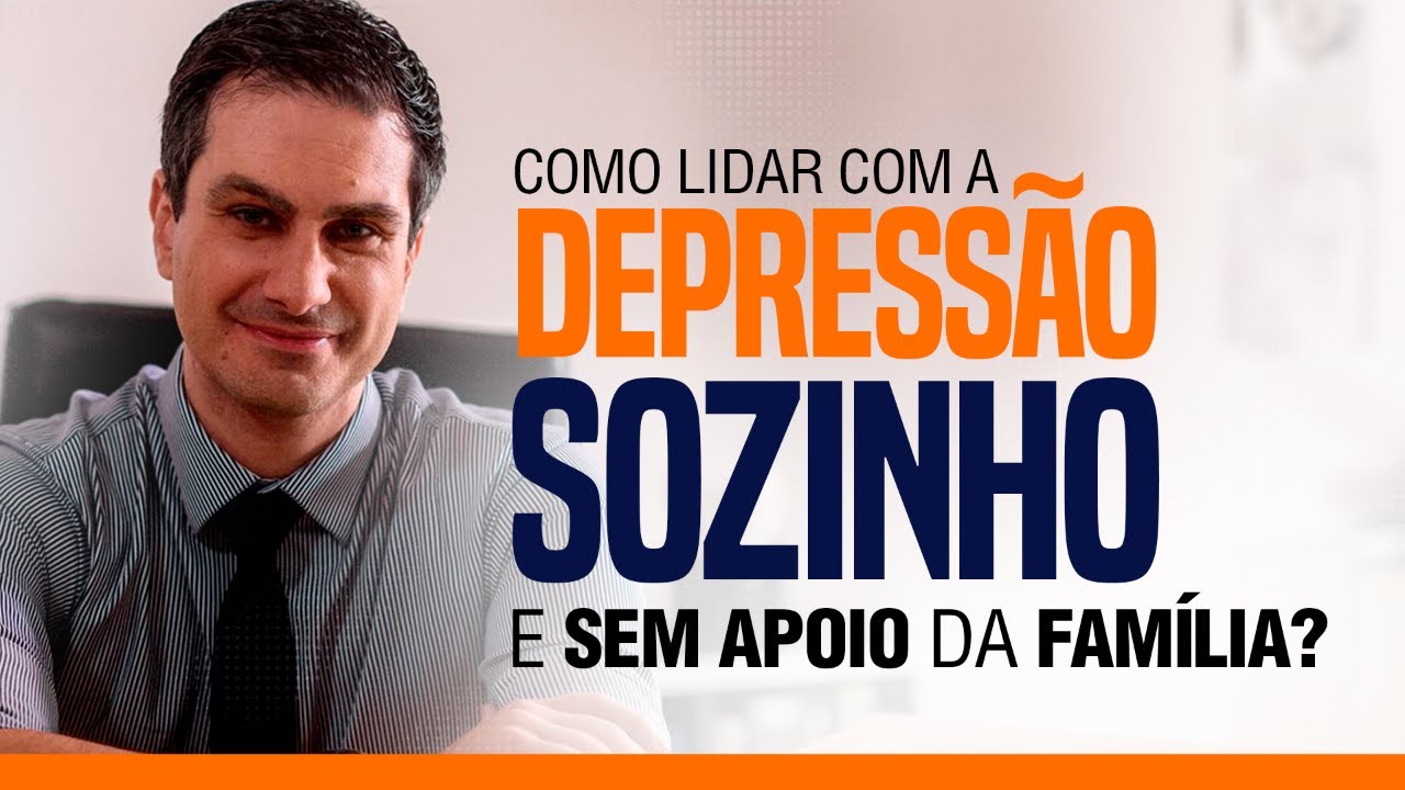 Como lidar com a depressão sozinho ou sem apoio da familia? #depressaotemcura