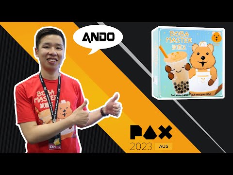 Boba Master - Ando Quokka Games - PAX 2023 Tabletop Games Showcase