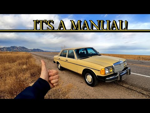 The Mercedes 240 is the slowest, yet best car you'll ever own. Here's why!