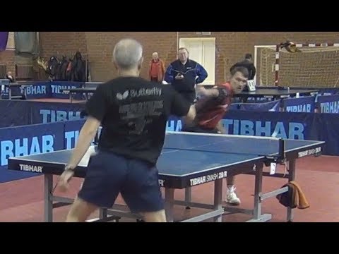 Oleg TSIUSHKEVICH vs Sergey STEBUNOV 3 PLACE Raubichi, Belarus Open Championship Table Tennis