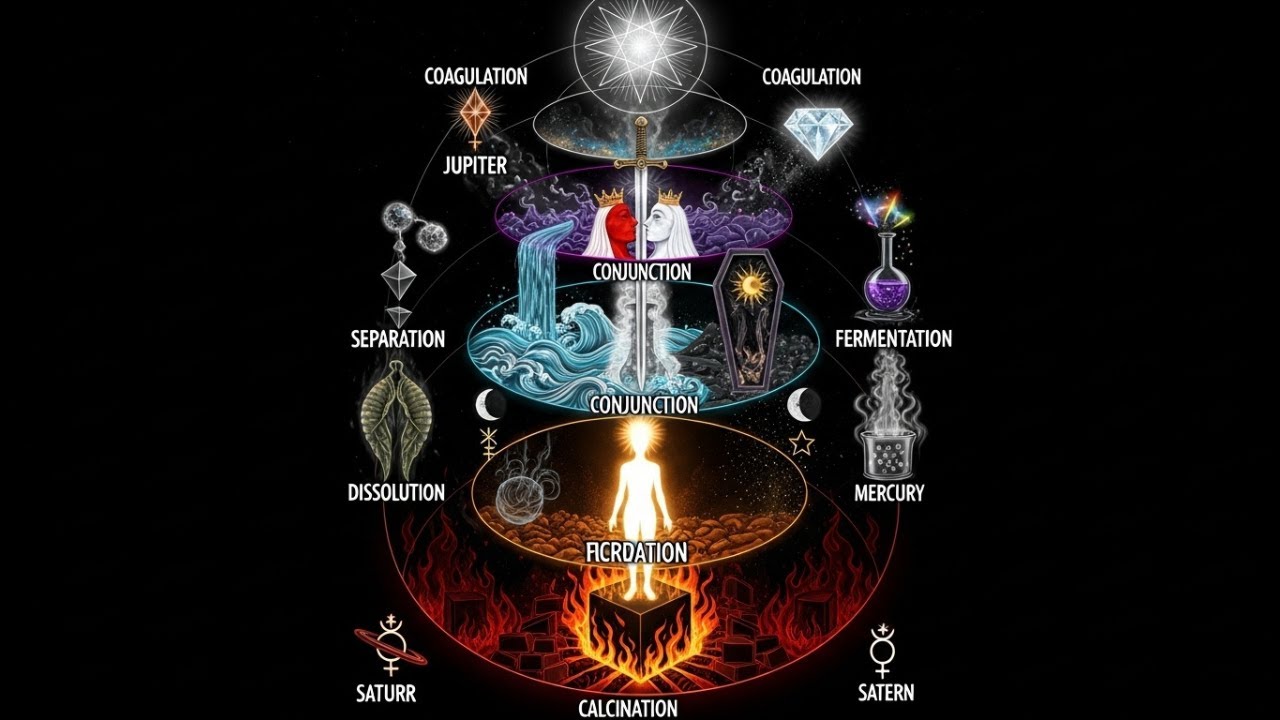 The 7 Steps of Spiritual Alchemy — The Complete Map of Inner Transformation
