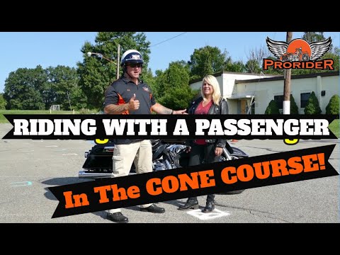 ProRider - Riding With a Passenger in the Cone Course