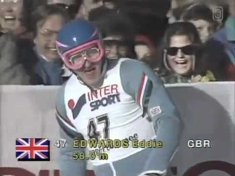 Eddie Edwards, Garmisch-Partenkirchen 1989.