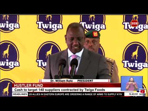 Government to partner with Twiga Foods to disburse Ksh. 300 million of the Hustler Fund