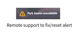 How to fix Tesla Park assist unavailable #teslaparkassist #GTW_w182