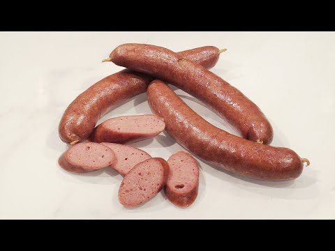 Cabanossi aus der Wildsau. Schritt für Schritt mit Rezept.