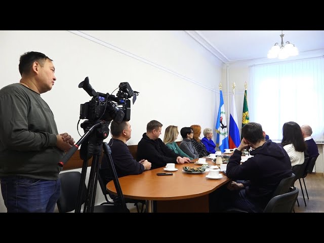 Мэр Ангарского округа встретился с представителями городских и региональных СМИ