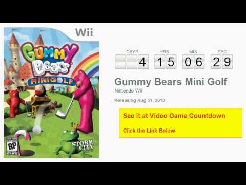 Gummy Bears : Mini-Golf Wii