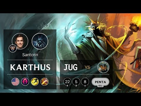 Karthus Jungle vs Olaf - NA Challenger Patch 9.23