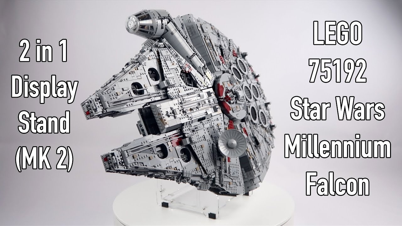 iDisplayit Acryl-Ständer 75192 Millennium Falcon