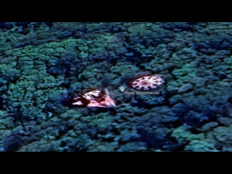Two UFOs Spotted On Google Earth Over Rio Branco do Sul In The State of Paraná, Brazil