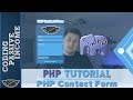 PHP Tutorial: Create Contact Form & Send an Email With Attachment Using PHPMailer PHP Tutorial: Create Contact Form & Send an Email With Attachment Using PHPMailer