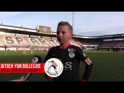 Sparta Rotterdam O9 winnaar van de Opleidingspartner Cup 2018!