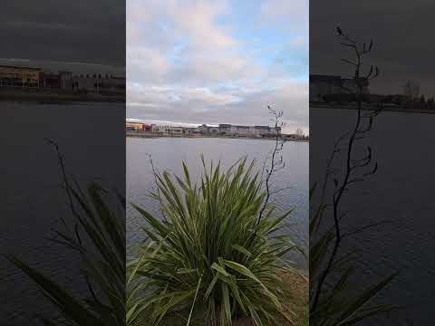 Mirador del lago de las termas de Dolores. Buenos Aires
