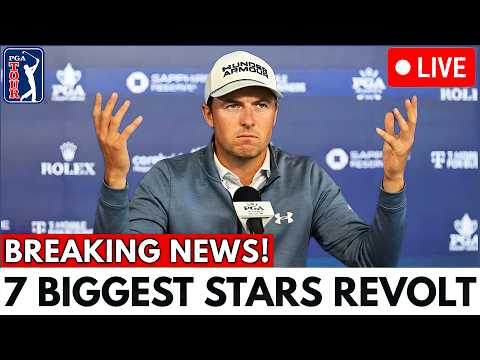 PGA TOUR in BIG TROUBLE!  7 Stars Make SHOCKING US Open Demands — Officials Scramble