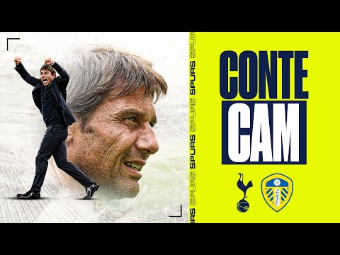 Antonio Conte's INCREDIBLE reactions to Leeds win | CONTE CAM | Spurs 4-3 Leeds