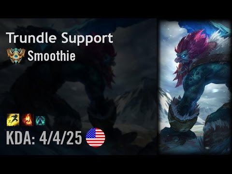 Trundle Support vs Thresh - Smoothie - NA Challenger Path 6.5