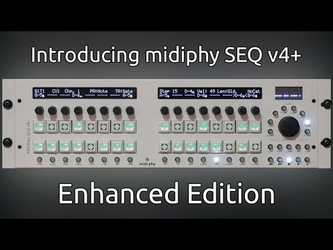 midiphy SEQ v4+ Enhanced Edition - Introduction (Hardware MIDI Sequencer)