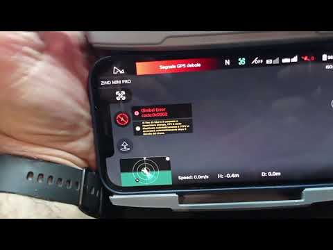 Hubsan Zino Mini Pro - Dead on arrival - Gimbal Error 0x0002