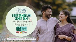 Download lagu BIBIN SAMUEL & DENCY SAM | WEDDING CEREMONY | 12.05.2026 | #jerusalemvoice mp3