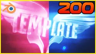 TOP 100 Blender Intro Templates #200 🎄 Special 