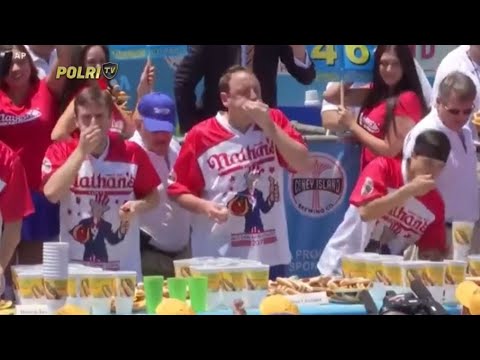 VOA - KOMPETISI MAKAN HOT DOG 2024 DIWARNAI PRO KONTRA