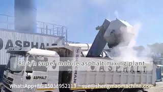 40t/h Mobile Drum Mix Asphalt Plant Continuous type asfaltcentrale te koop - Foto 8 | Machineryline BE Nieuw 40t/h Mobile Drum Mix Asphalt Plant Continuous type asfaltcentrale | Foto 8 - Machineryline