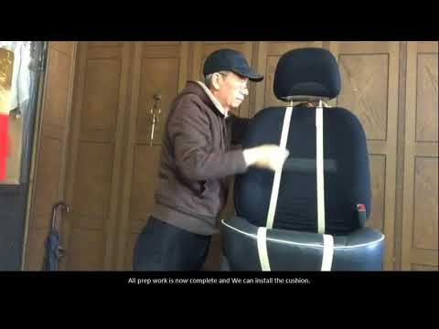 Car Front Cushion Installation -802 EZ-ON