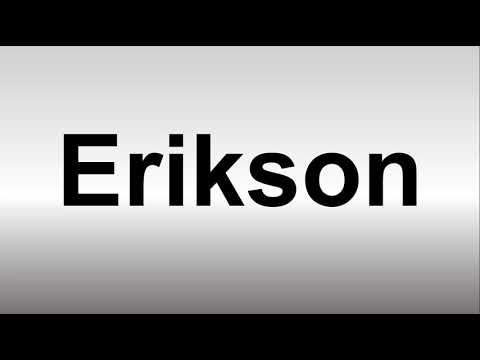 How to Pronounce Erikson