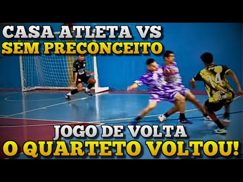 JOGO DE VOLTA - O QUARTETO VOLTOU ⚽️🔥 - ALVIN, GUI MARCONDES, GUINEY e PAULINHO