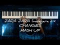 ZARA ZARA Vasegara X CHANGES Mash Up Piano Cover Sangeerth