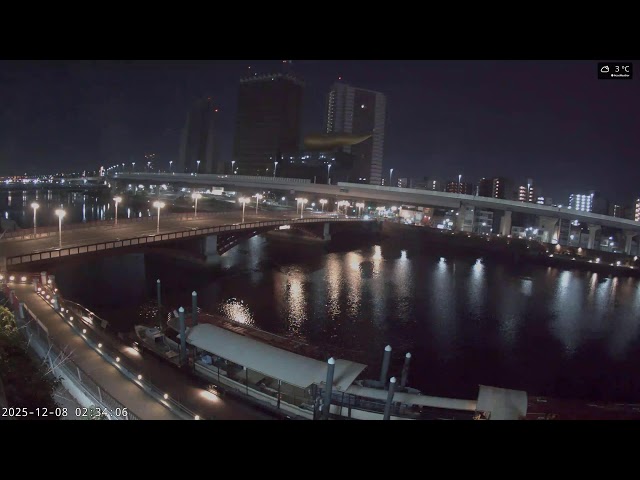 東京淺草隅田川屋形船