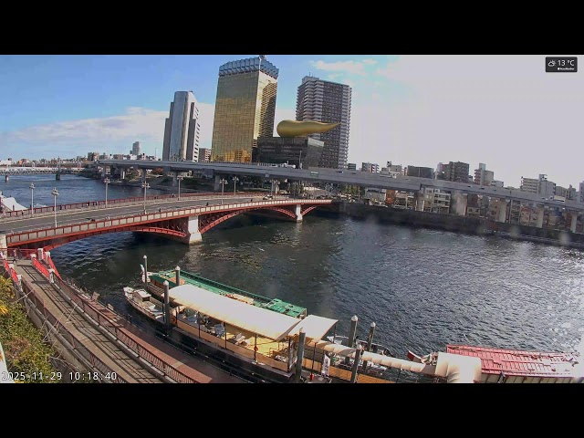 東京淺草隅田川屋形船