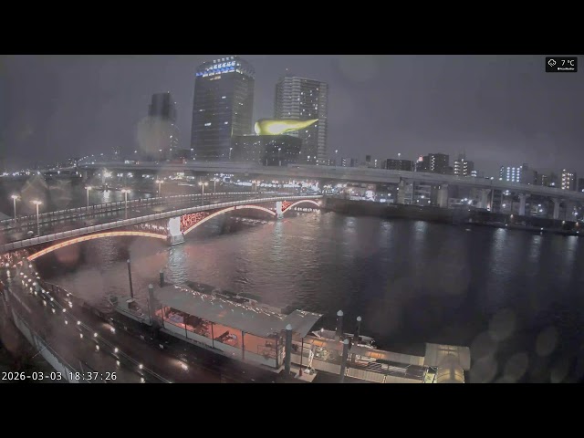 東京淺草隅田川屋形船