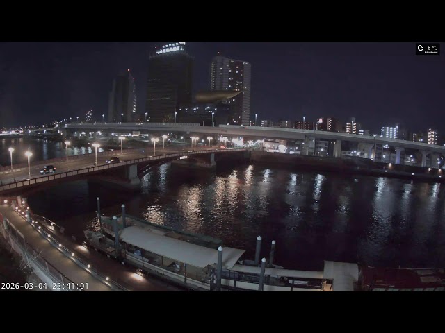 東京淺草隅田川屋形船