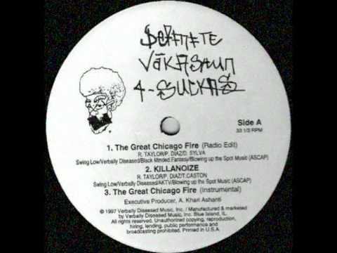 Definite Vākashun 4 Suckas - The Great Chicago Fire [Instrumental]
