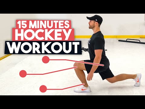 15-Minute Hockey Workout! 🕐  [No Equipment Needed] thumbnail