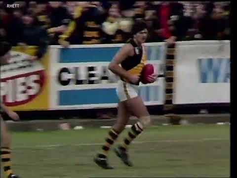 Brian Taylor and Ken Hunter highlights - Round  1 1983