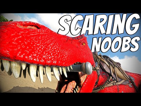 How We INTIMIDATED NOOBS Into Giving Us CARNO CAVE - Ark