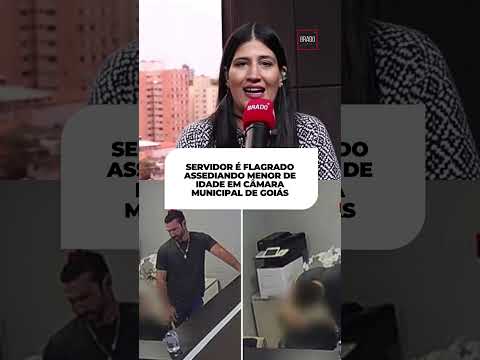 SERVIDOR É FLAGRADO ASSEDIANDO MENOR DE IDADE EM CÂMARA MUNICIPAL DE GOIÁS